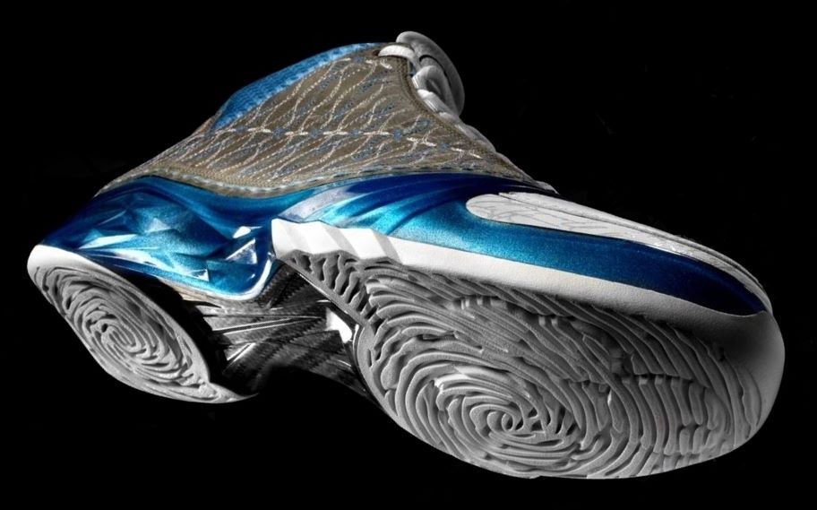 Nike Air Jordan XX3 (23), Michael Jordan signature shoes with colors grey, blue and white.