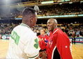 Michael Jordan and Dominique Wilkins in 1995