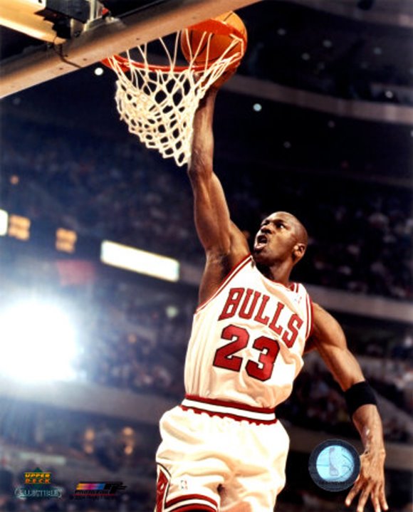 Michael Jordan Picture: Dunking with the Bulls