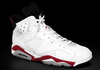 Nike Air Jordan VI (6), Michael Jordan signature shoes.