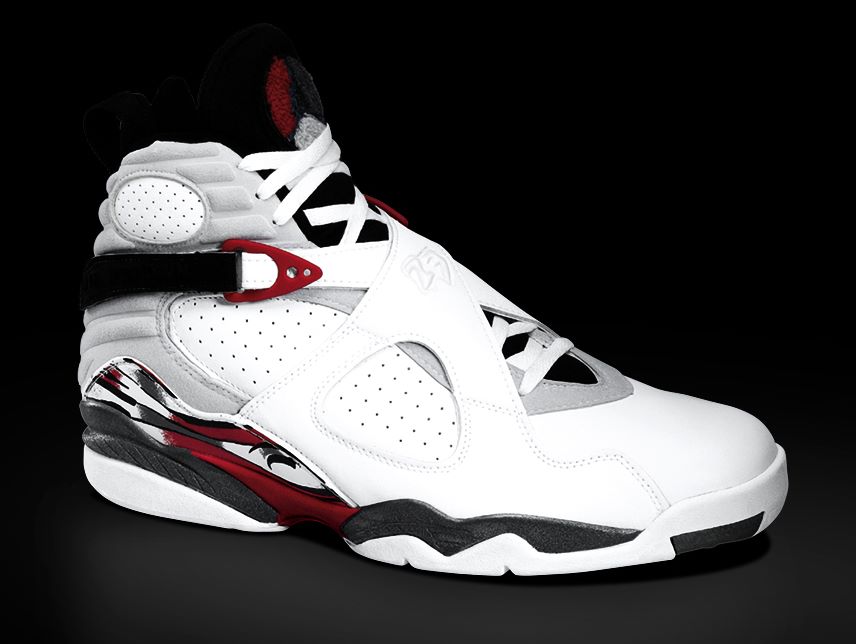 Nike Air Jordan VIII (8), Michael Jordan signature shoes.