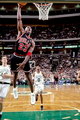 Michael Jordan fastbreak dunk in 1998