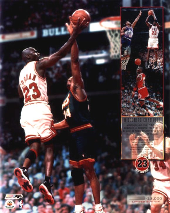 Michael Jordan Picture: A Scoring Champion with the Bulls
