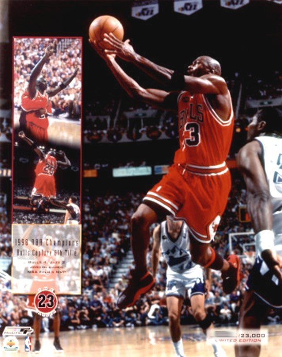 Michael Jordan Picture: Bulls Capture 6th Title