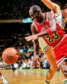 Michael Jordan playing for the Bulls