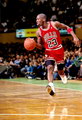 Michael Jordan playing for the Bulls