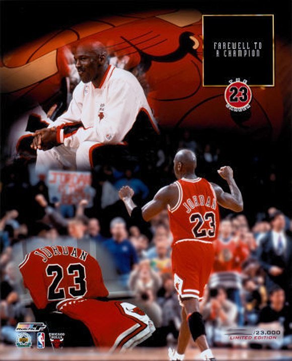 Michael Jordan Picture: Farewell To A Champion