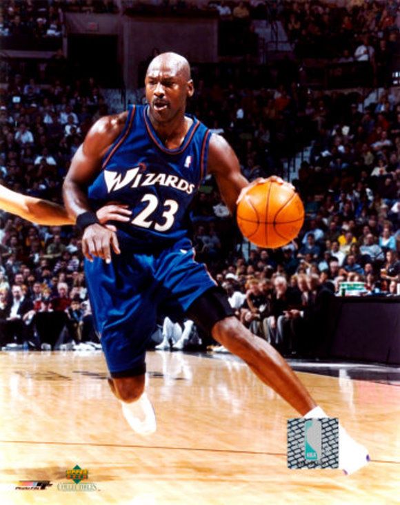 Michael Jordan Picture: MJ playing for the Washington Wizards